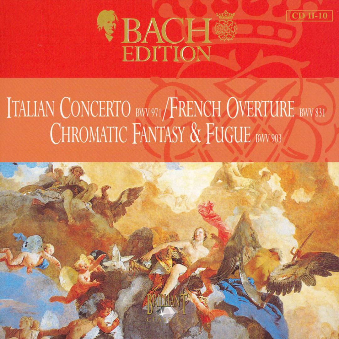 Bach Edition Italian Concerto Bwv 971 French Overture Bwv